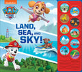 PAW Patrol  Land, Sea, and Sky!  10Button Interactive Sound Book  PI Kids