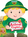 Step Into The Animal Kingdom | Activity & Colouring Fun Book For Kids Ages 4+ | Wildlife Exploration, ShapeCut Activities, Brai
