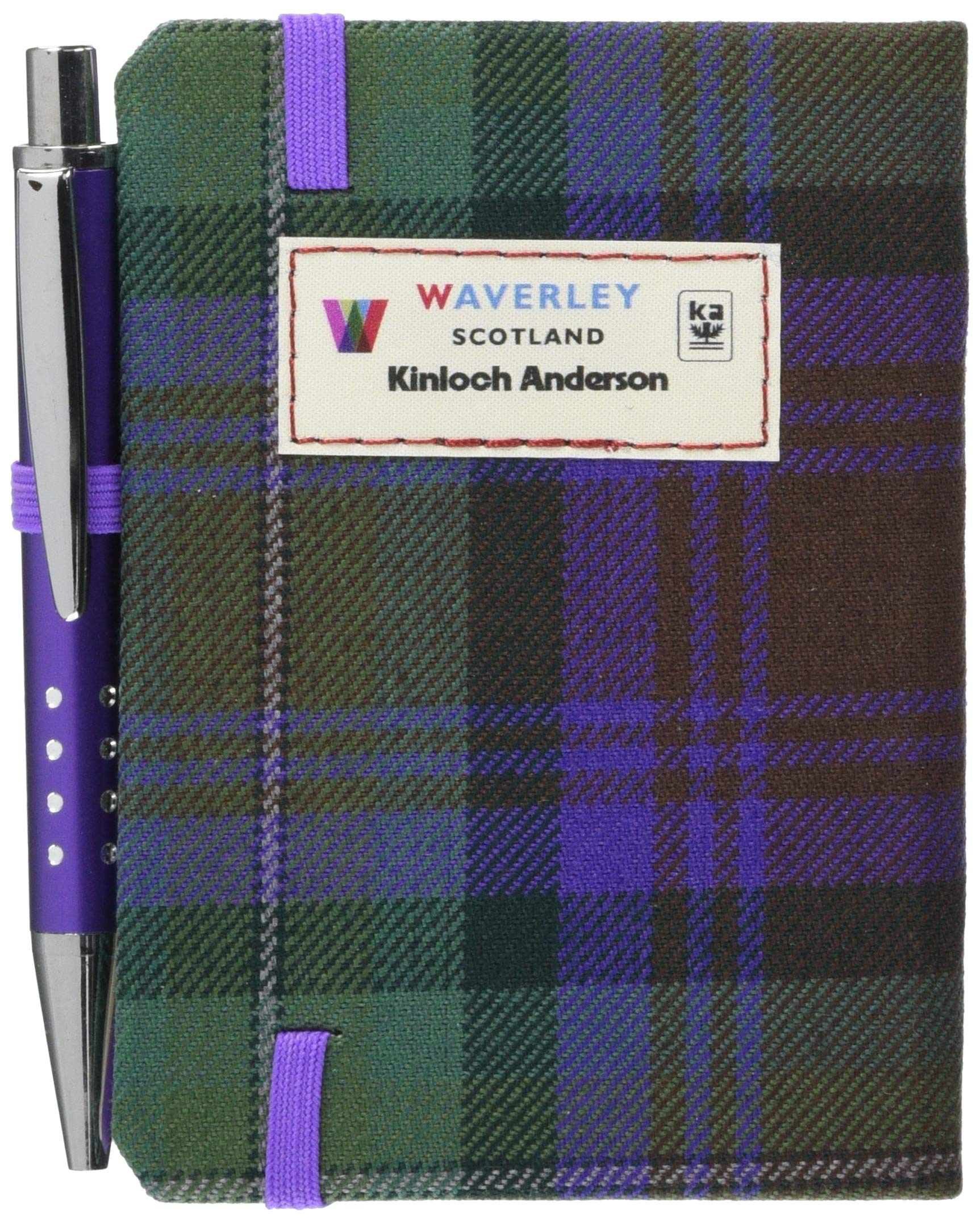 Skye Boat Song Tartan Notebook (mini with pen): Trends, Patterns and Control