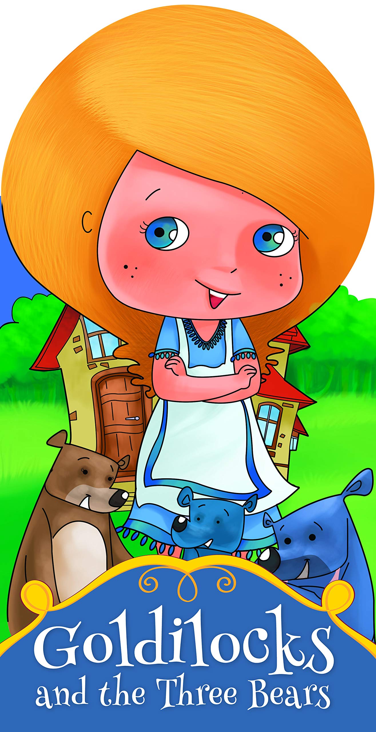 Cutout Books: Goldilocks and the Three Bears(Fairy Tales)