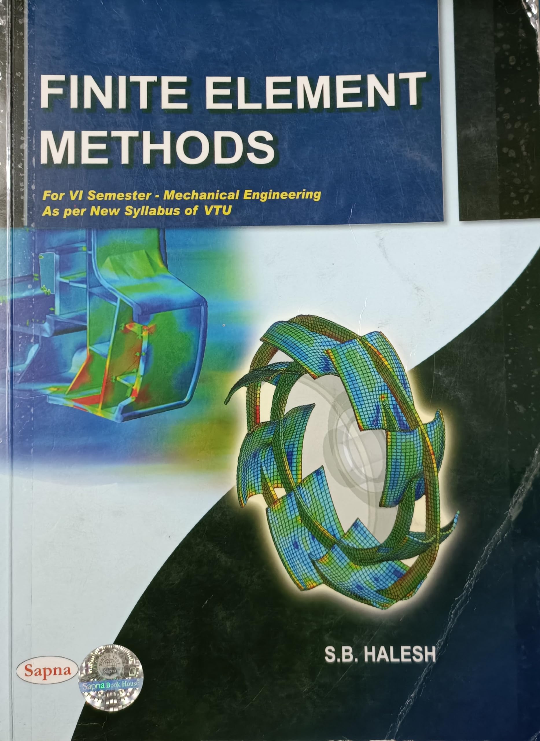 Finite Element Methods for 6th Sem (Mechanical Engineering) PB