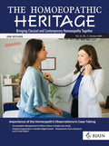 THE HOMOEOPATHIC HERITAGE  Bringing Classical and Contemporary Homoeopathy Together (October 2025)