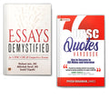 Essays Demystified by (IAS Nishant Jain, IAS Abhishek Saraf, Snehil Tripathi) + UPSC Quotes Handbook by (Piyush Rohankar, Danics