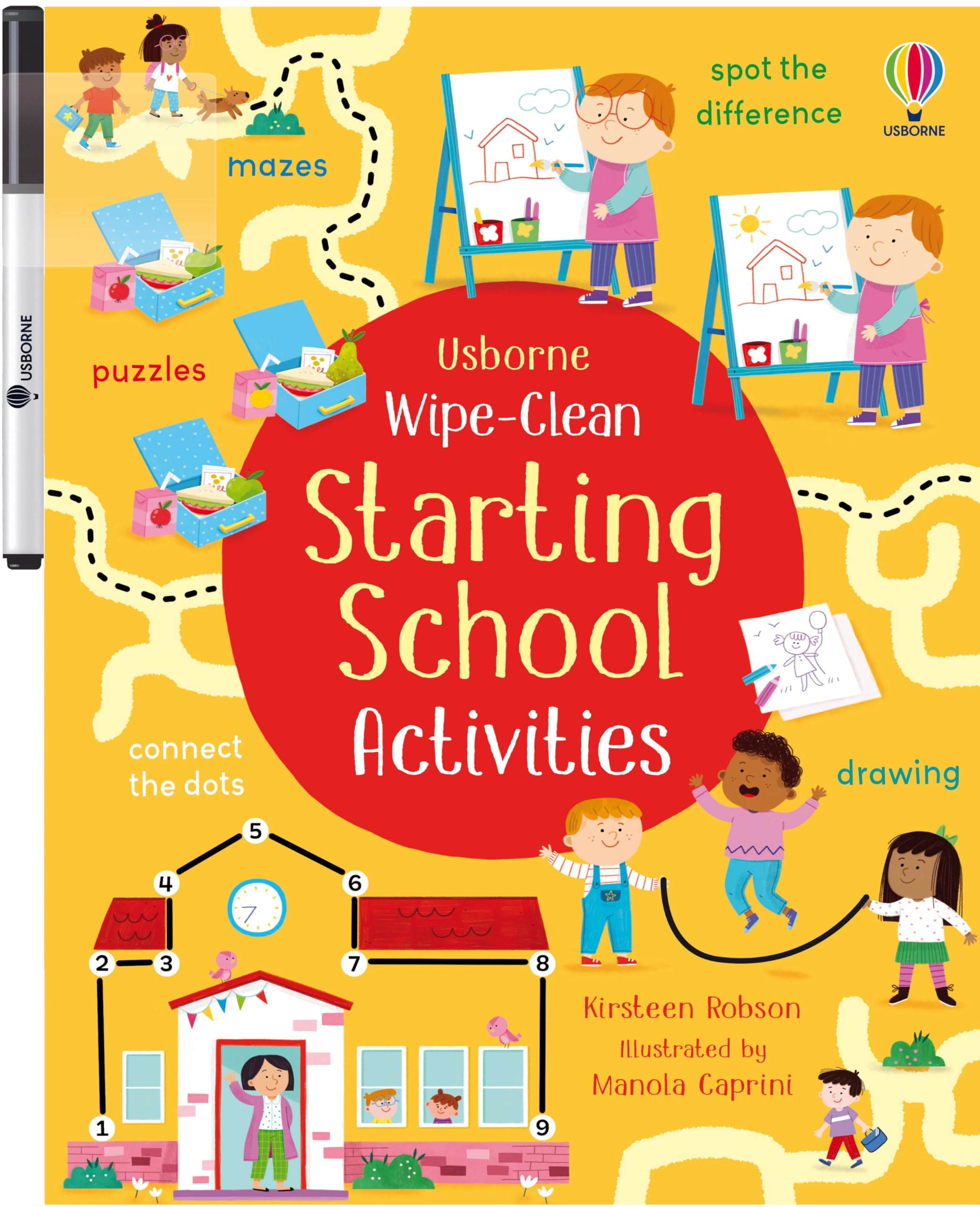 WipeClean Starting School Activities