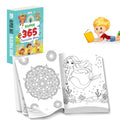 SUPER  365 Colouring Book : Fun colouring book for kids, Book for preschoolers, interactive book for early learners