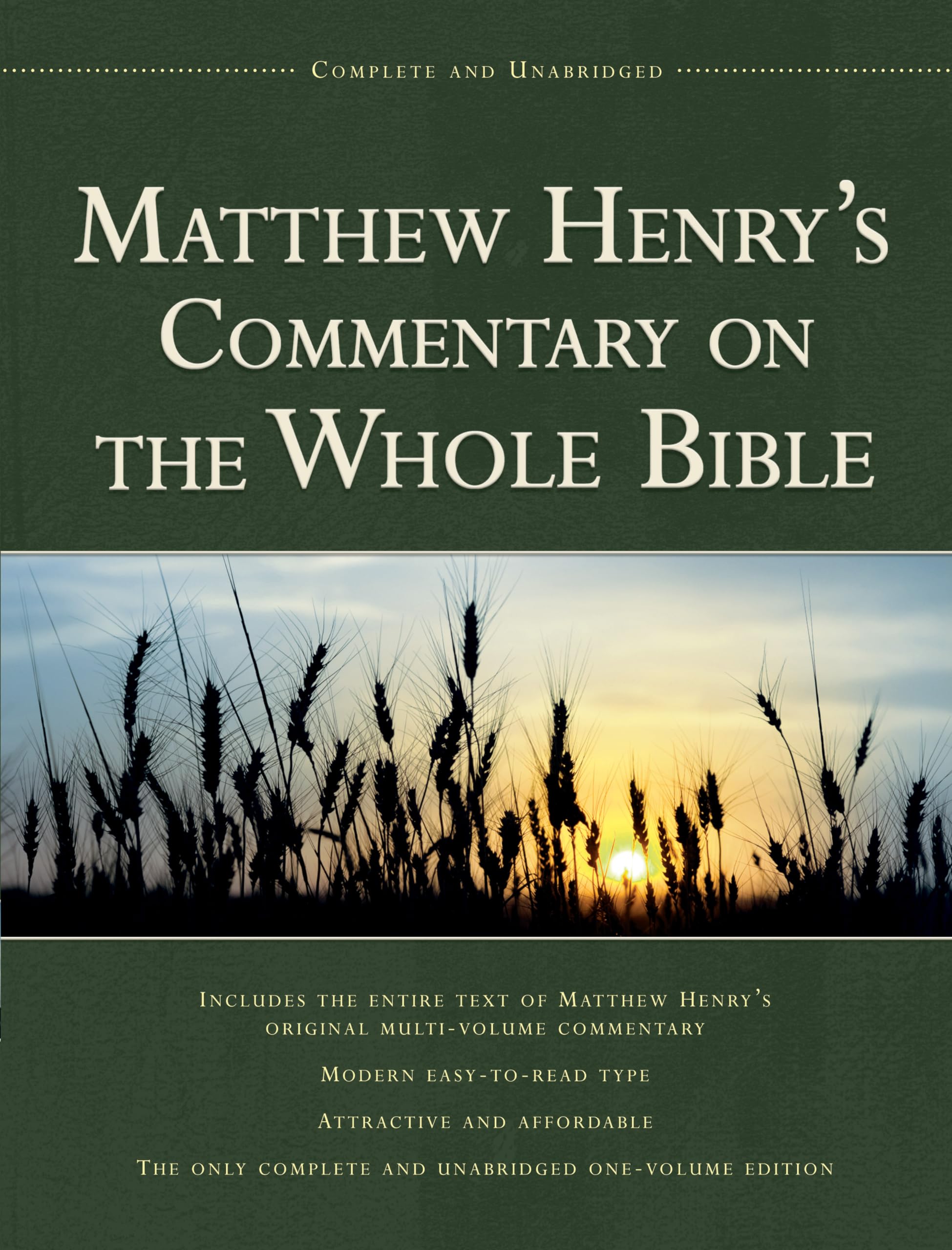 Matthew Henrys Commentary on the Whole Bible: Complete