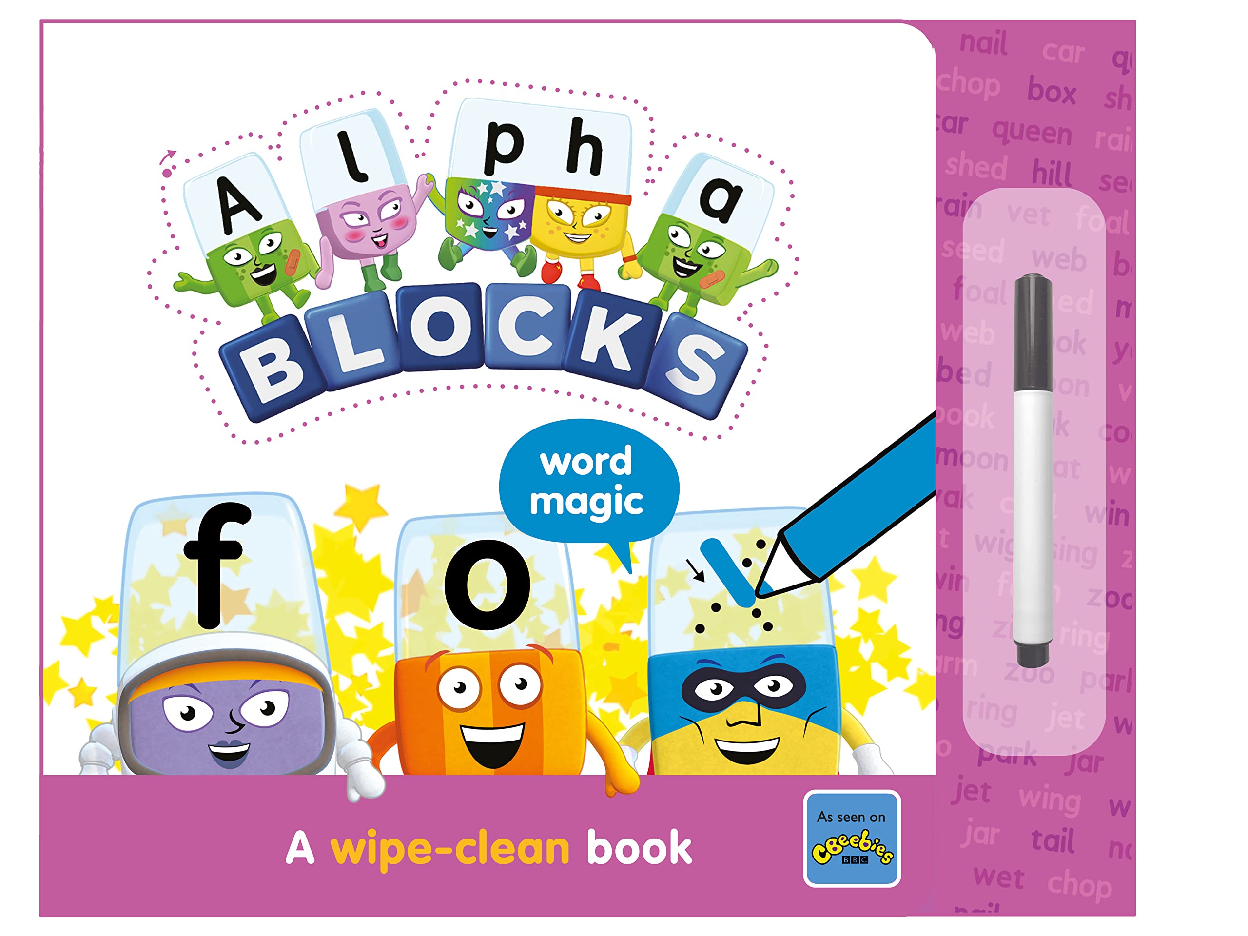 Alphablocks Word Magic: A WipeClean Book