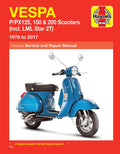 Vespa P/PX 125, 150 & 200 scooters (Inc. LML Star 2T) (78  17) Haynes Repair Ma