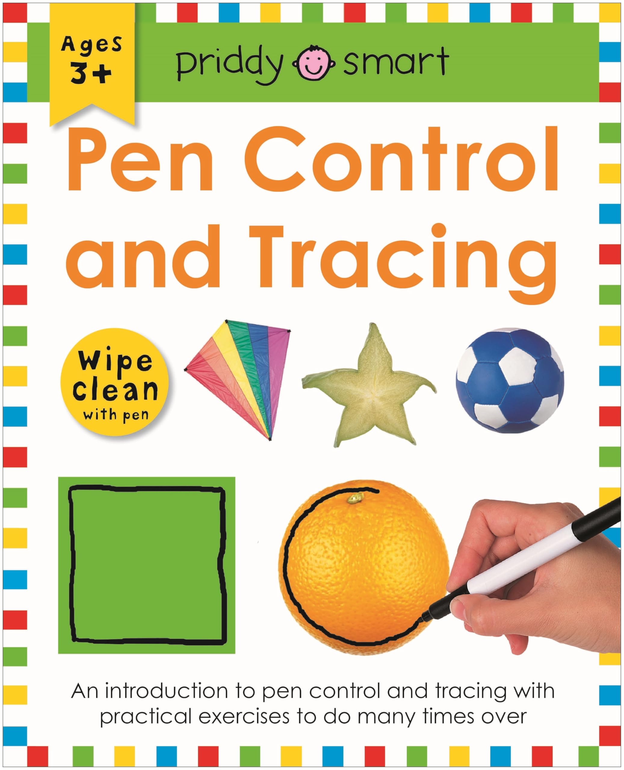 Pen Control and Tracing (Wipe Clean Workbook): An introduction to pen control with practical exercises to do again and again (Wi