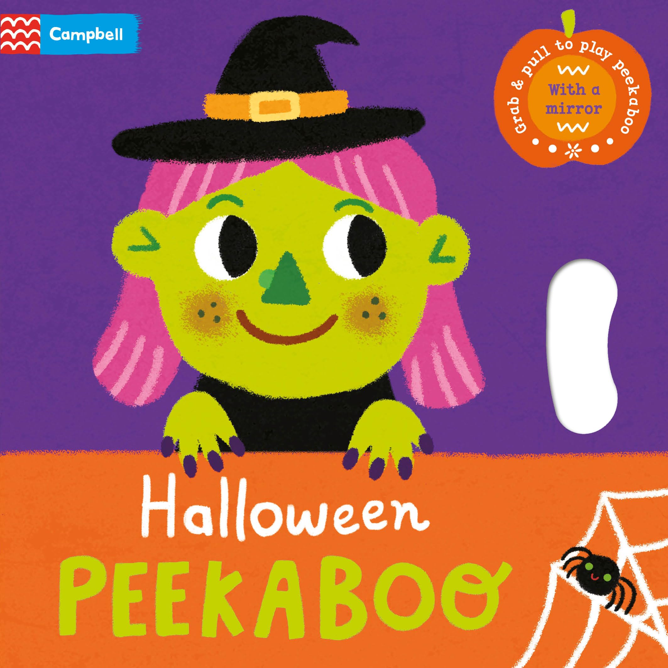 Halloween Peekaboo: With GrabAndPull Pages And A Mirror