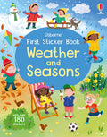 Usborne First Sticker Book Weather and Seasons.