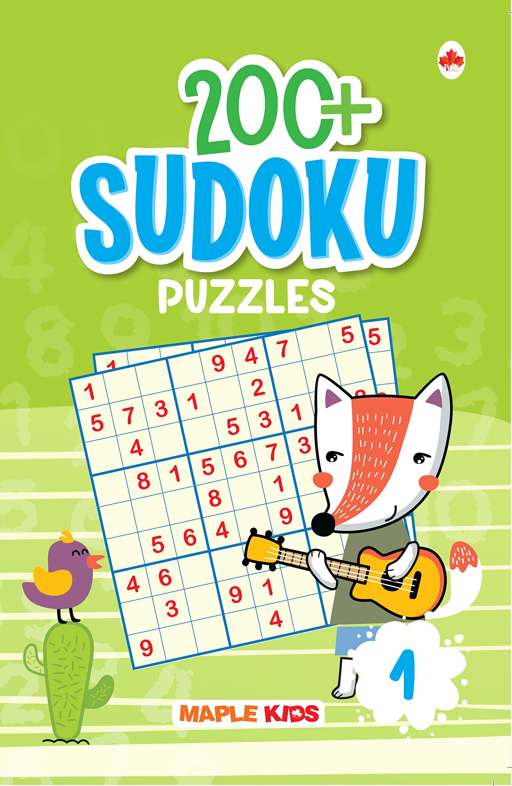 Sudoku Puzzles  Book 1  Brain Activity Book  200+ Activities  Brain Booster Games  Puzzle Activity Book for Children  Age 
