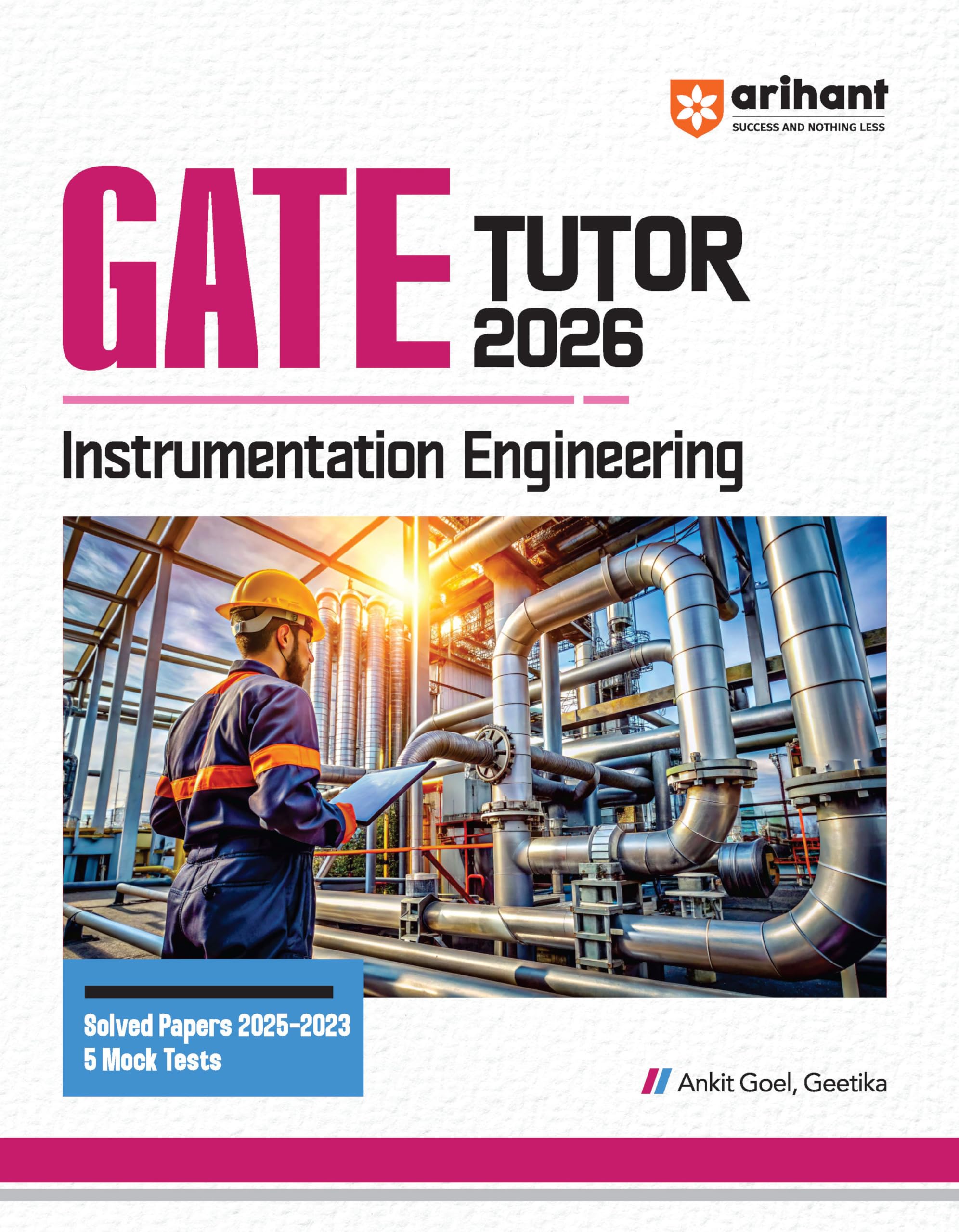 Arihant GATE TUTOR Study Guide for Instrumentation Engineering Exam 2026 | Fully Revised Edition with Gate Solved Papers (20252