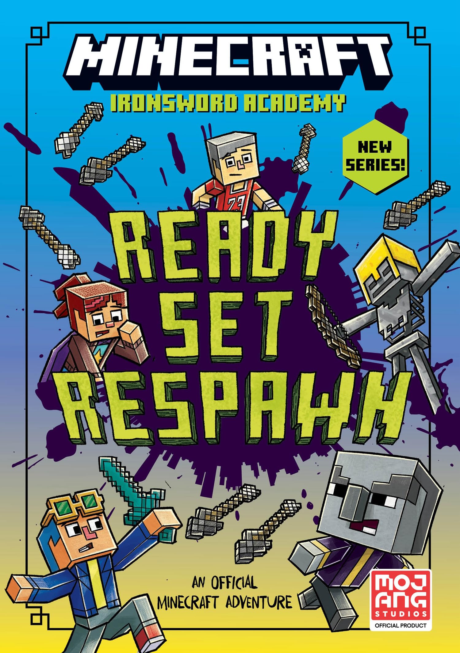 Minecraft: Ready. Set. Respawn!: Official Illustrated ChildrenS Gaming Fiction Series  Perfect For Fans Of A Minecraft Movie And