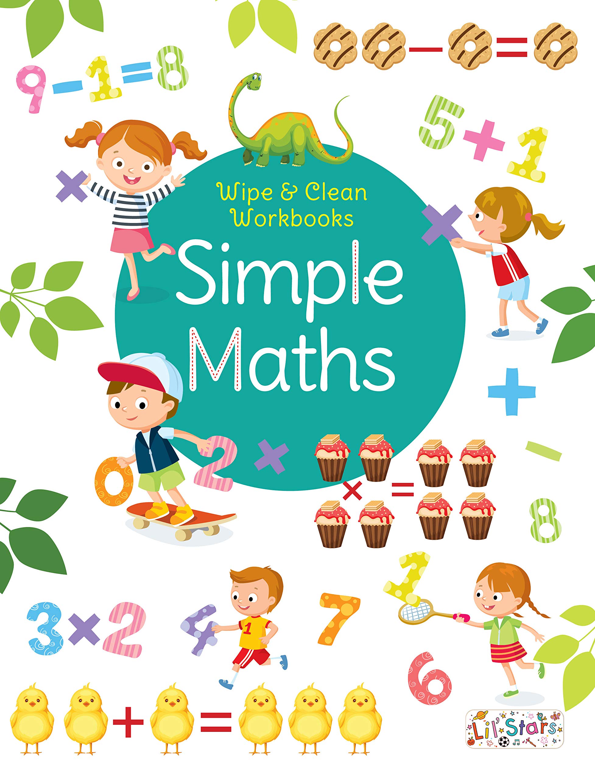 Simple Maths  Wipe & Clean Workbook with free Pen