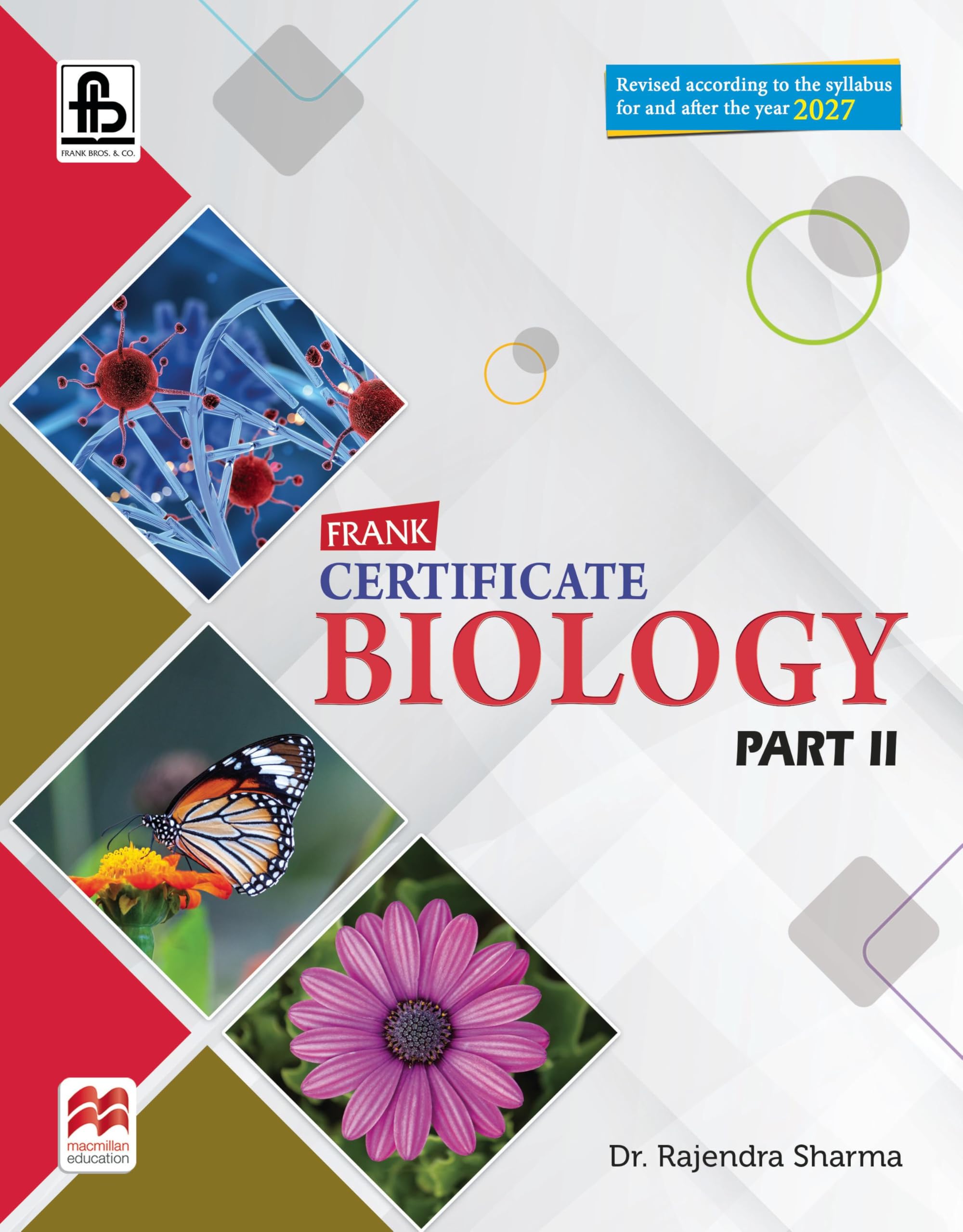 Frank Certificate Biology Part II | ICSE Class 10 | 2027 Edition | Latest CISCE Syllabus | With MCQs, AssertionReason, Key Poin