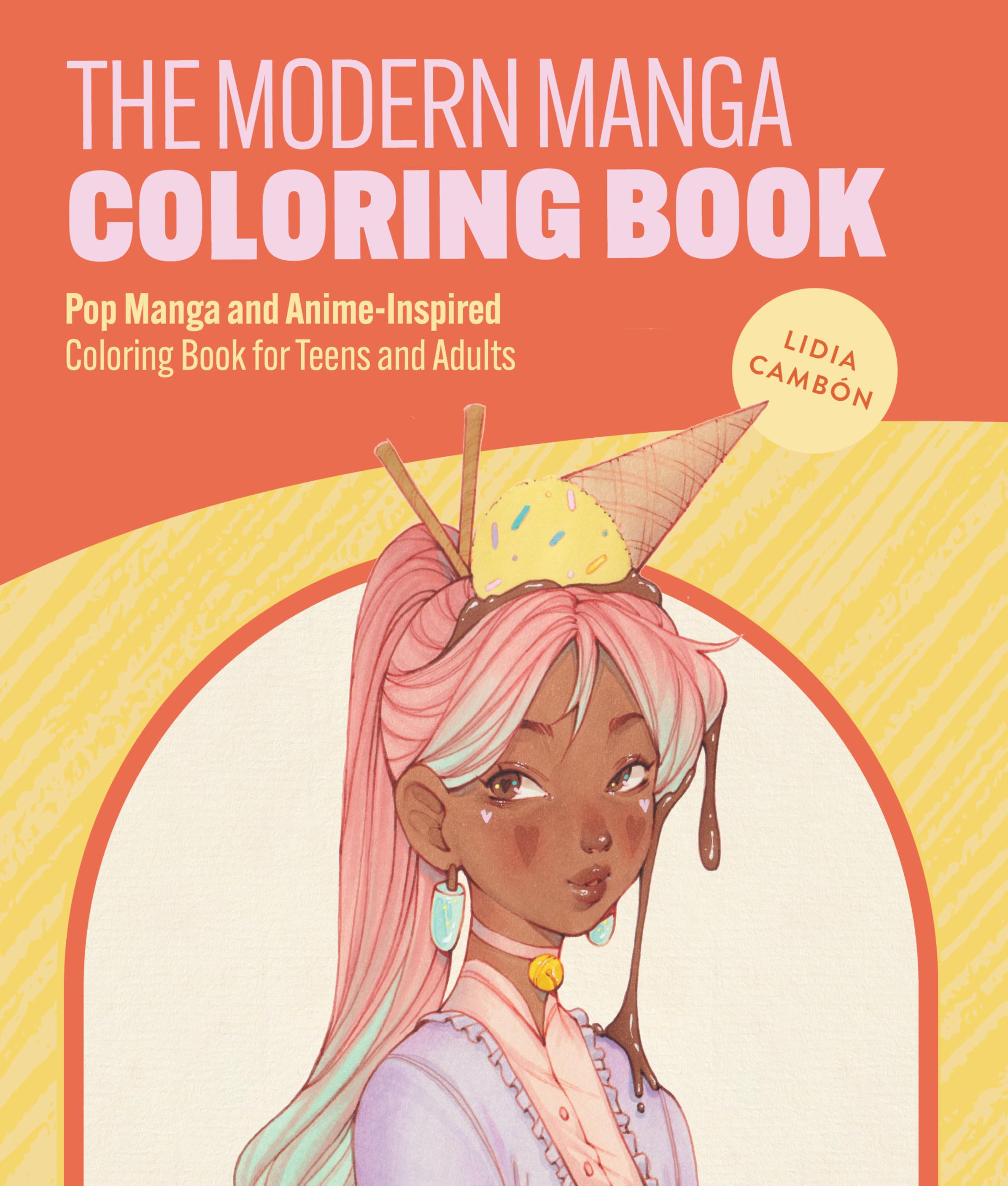 MODERN MANGA COLORING BK