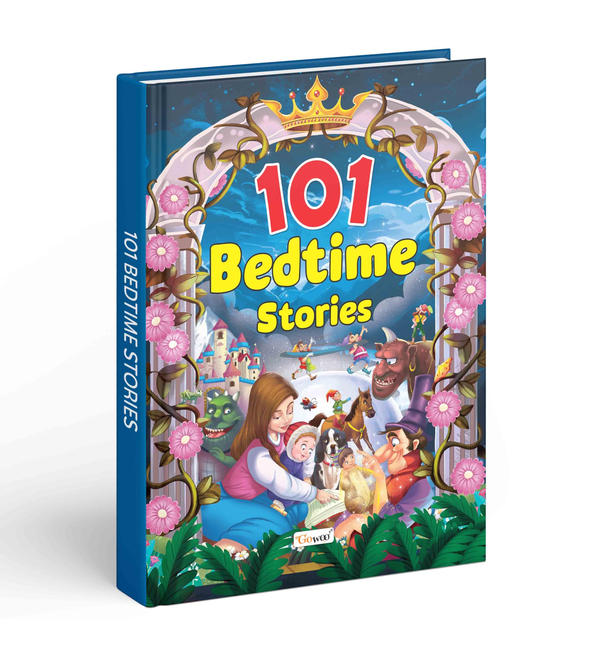 101 Bedtime Stories for Kids (Ages 312) (Hardbound): Kids story book, Bedtime story collection, Storybook adventures for kids.