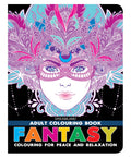 Fantasy Adult Colouring Book For Relaxation & Mindfulness | Imaginative Illustrations To Colour Your Way To Calm And Creativity