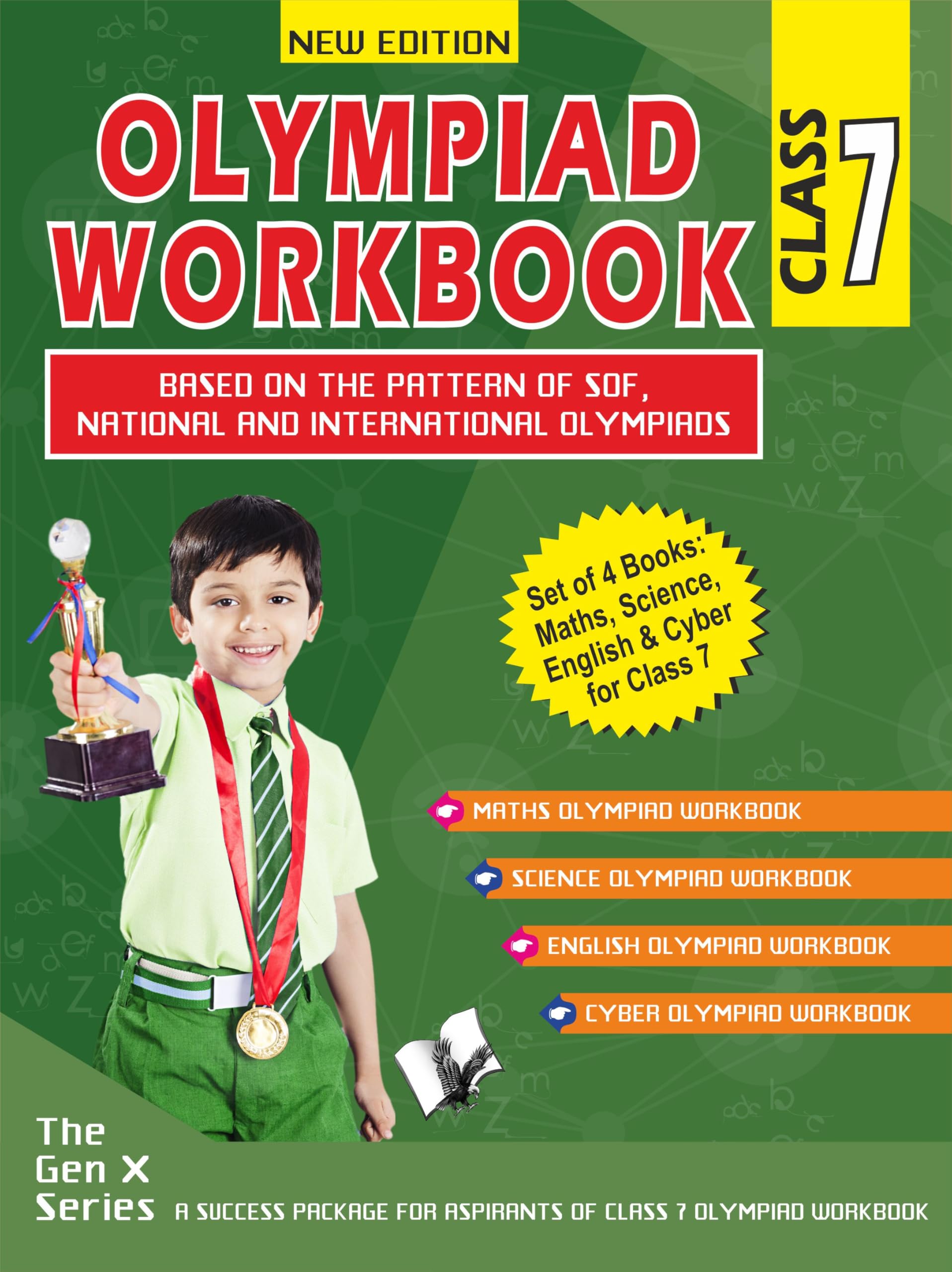Olympiad Workbook Value Pack Calss 7 (4 Book Set)