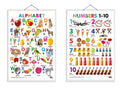 Early Learning Experience Through Charts | Educational Combo Of 2 Charts (V1) [Hardcover] Sawan