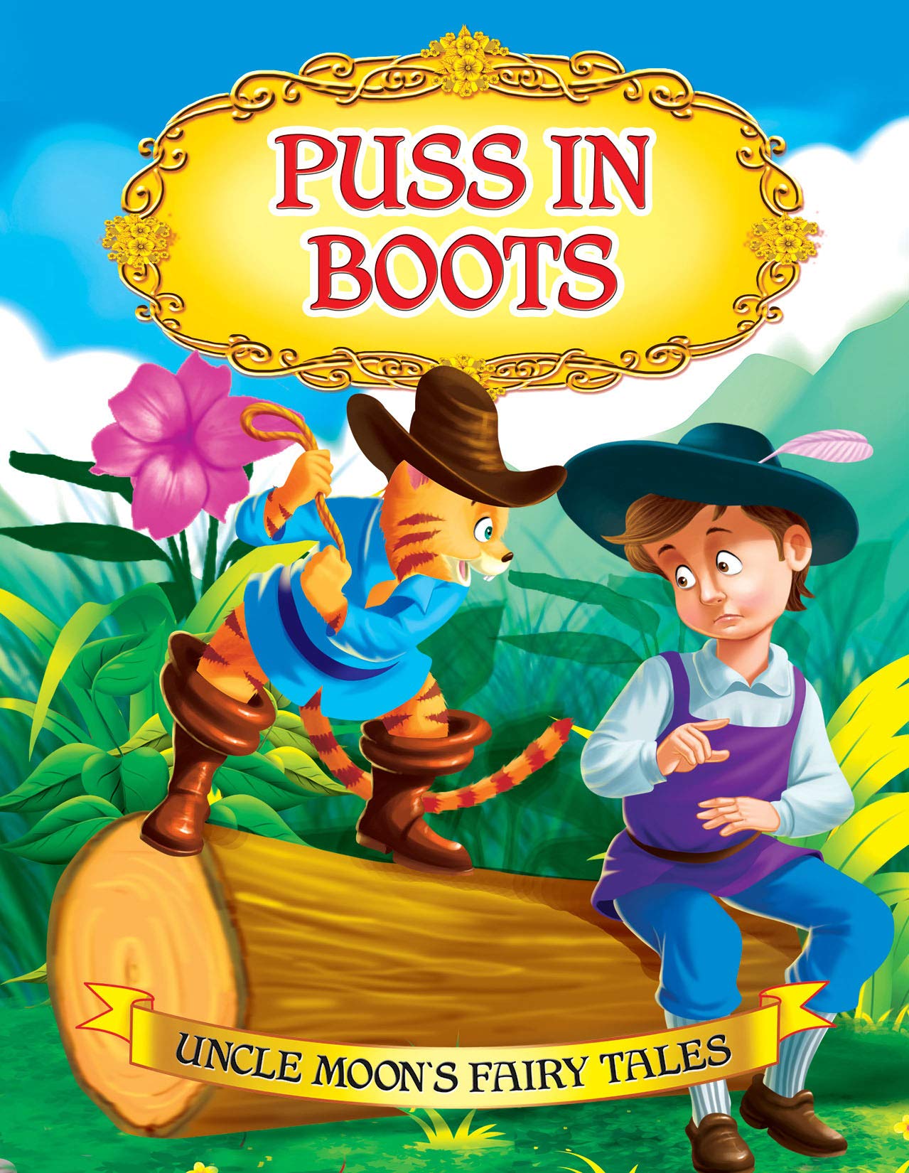 Puss In Boots  Uncle MoonS Fairy Tales Story Book With Colourful Illustrations For Children | Early Learning & ReadAloud | Age