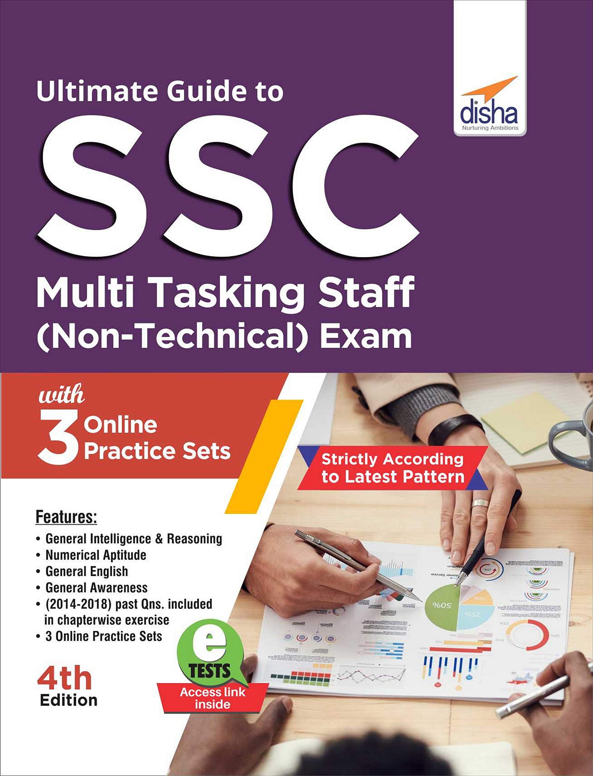 Ultimate Guide to SSC Multi Tasking Staff (NonTechnical) Exam with 3 Online Practice Sets 4th Edition