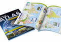 English School Atlas  Latest Edition | Clear, Detailed Maps Printed on Maplitho Paper | Best for CBSE, ICSE, and State Boards |