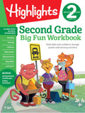 Second Grade Big Fun Workbook: Second Grade Curriculum Workbook for Kids, Practice Math, Reading, Writing, Spelling, Science and