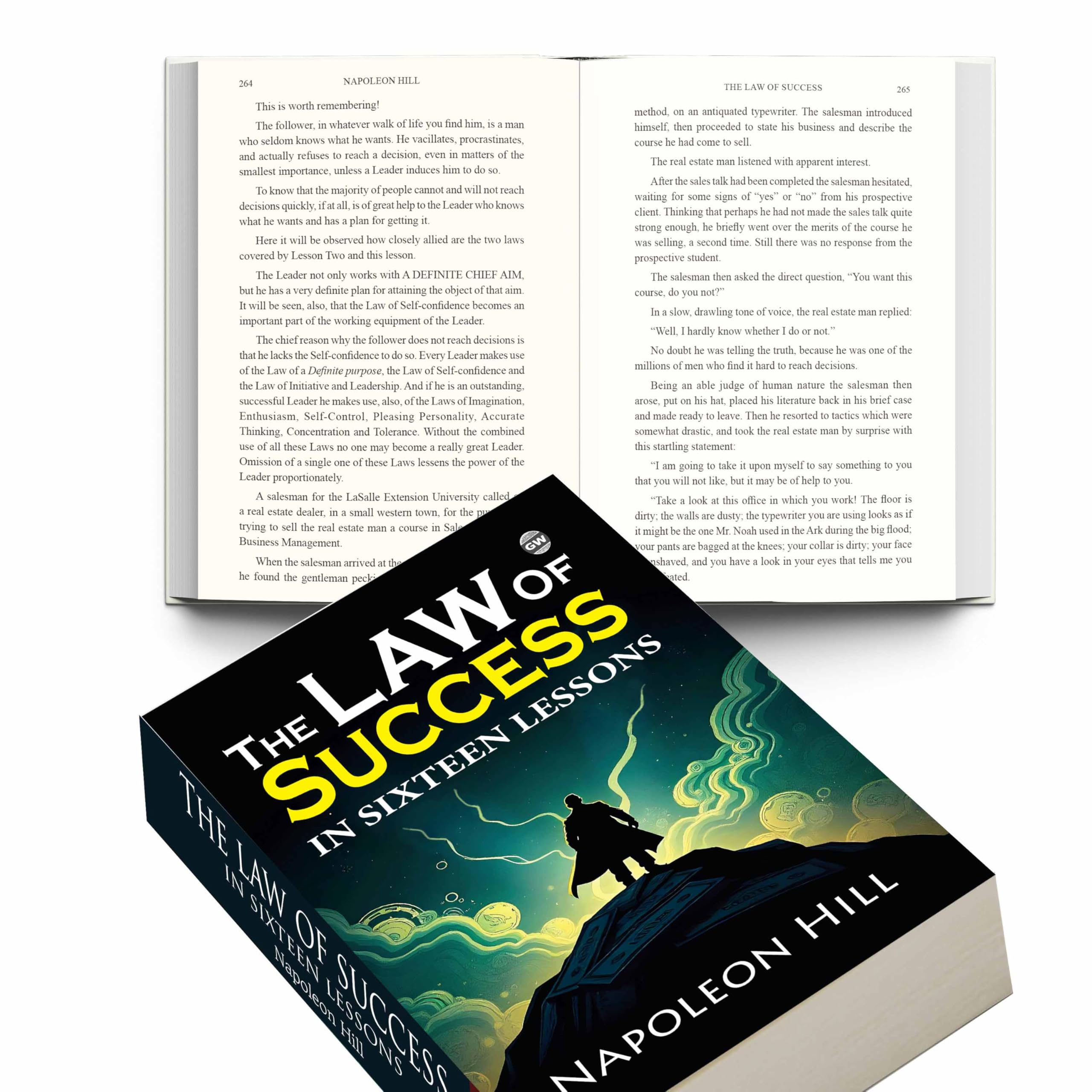 The Law of Success in Sixteen Lessons (Paperback) : achievement principles text, inspirational wisdom classic, professional exc