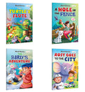 Turtle Flute, A Hole In The Fence, The BirdS Adventure And Rosy Goes To The City  Moral Stories : Storybooks for kids, Pictu