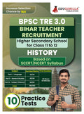 Bihar Higher Secondary School Teacher History Book 2024 (English Edition) | Bpsc Tre 2.0 For Class 1112 | 10 Practice Tests Wit