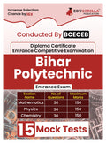 Bihar Polytecnic Entrance Exam Preparation Book 2024 [English Edition] | 15 Mock Test (Solved 1300+ Mcqs) With Free Access To On