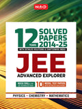 MTG JEE Advanced 12 Previous Years (20142025) Solved Papers (PYQ Book) with Chapterwise Detailed Solutions Physics, Chemistry &