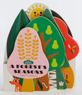 Bookscape Board Books: A Forests Seasons: (Colorful Children?s Shaped Board Book, Forest Landscape Toddler Book)