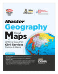 Master Geography through Maps for UPSC & State PSC Civil Services Prelim & Main Exams Hindi Exam | Previous Year Questions PYQs 