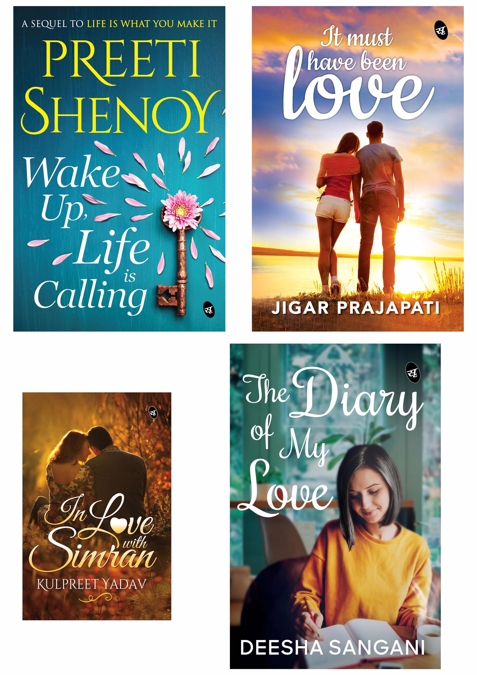 Inspiring Bestselling Romance Stories Combo Wake Up, Life Is Calling By Preeti Shenoy I It Must Have Been Love I In Love With S