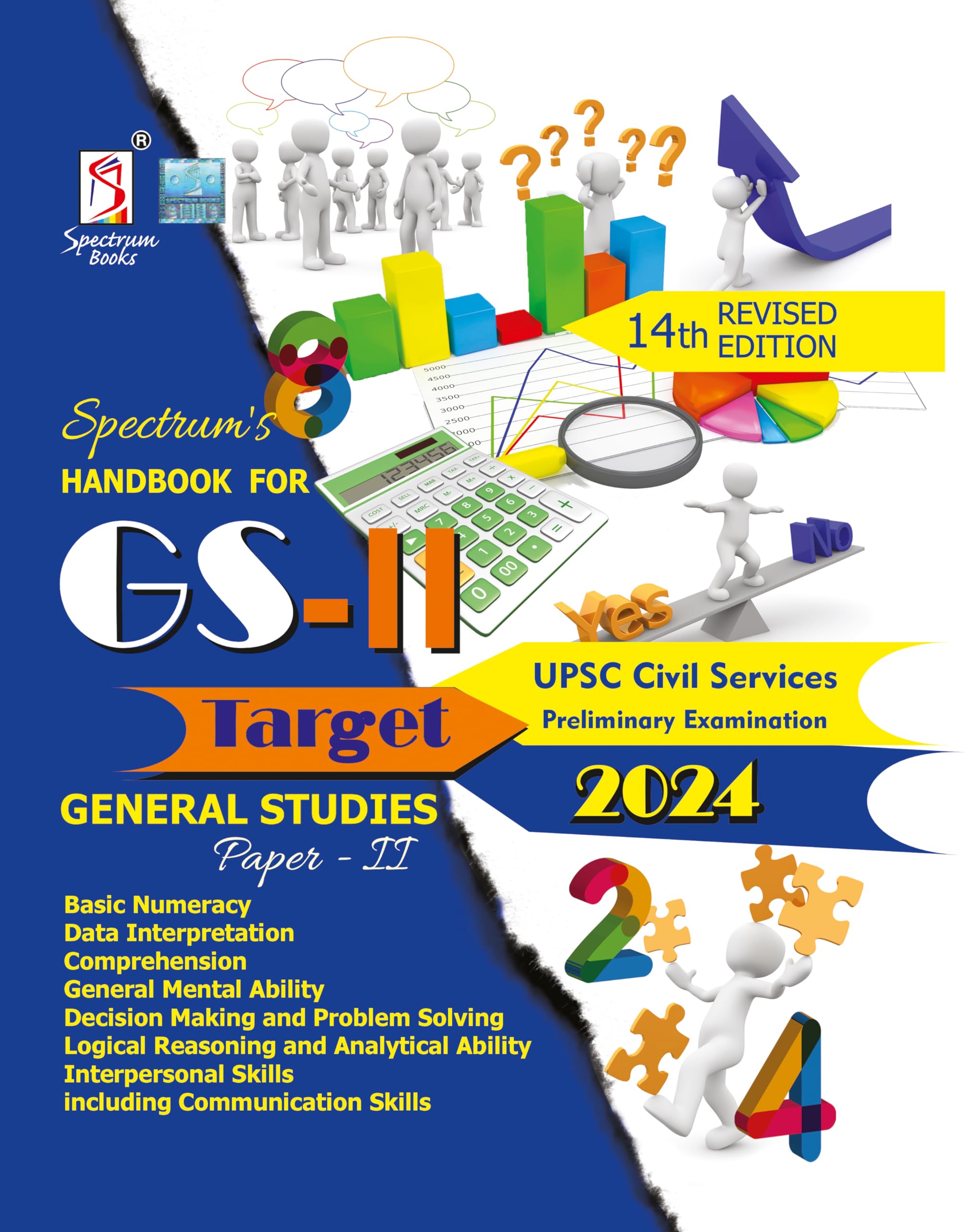 Handbook of General Studies for Civil Services Preliminary PaperII (2024)