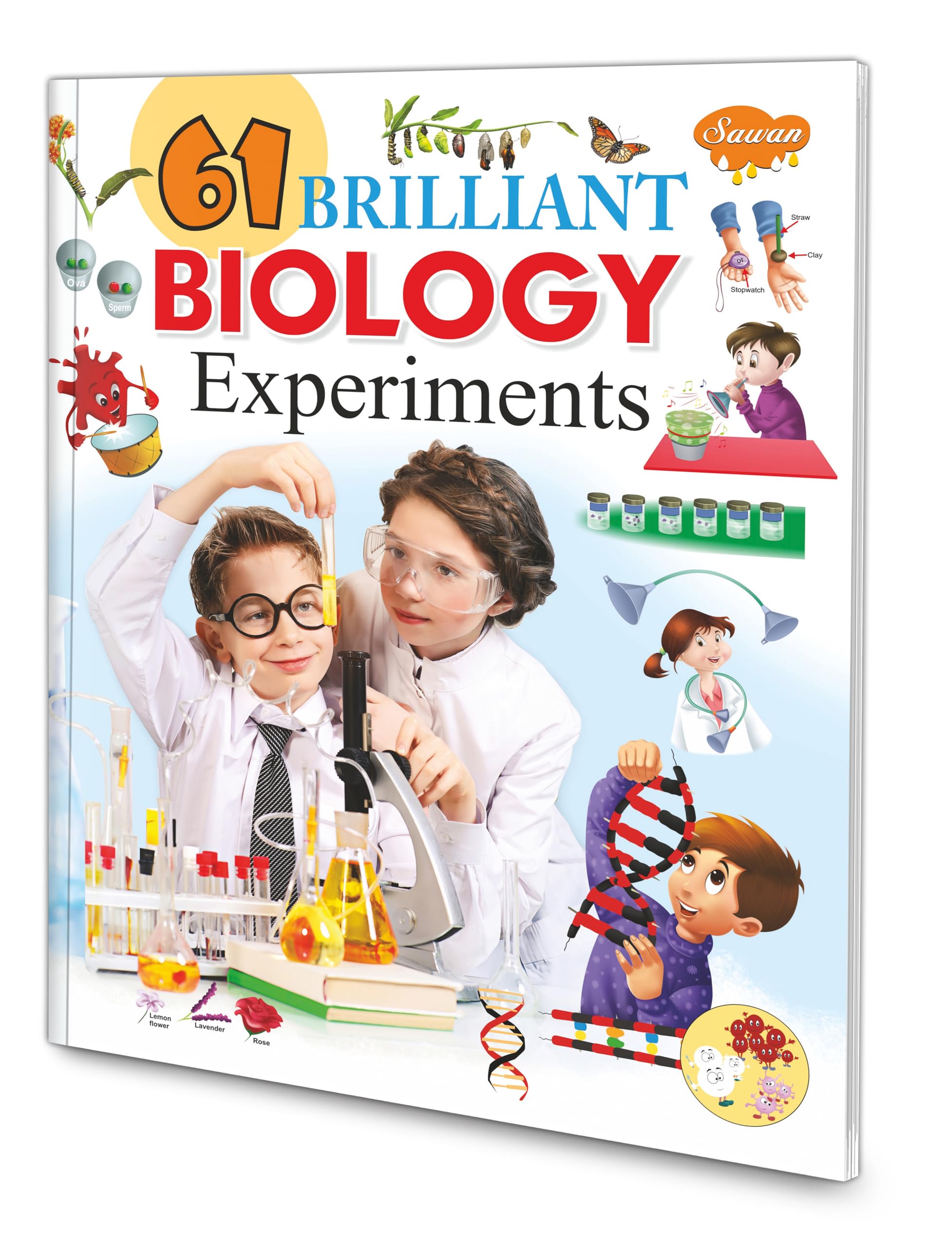 61 Brilliant Biology Experiments (Four Colour)
