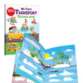 My First Transport Sticker Book : Creative transport sticker for preschooler, exciting vehicle stickers, cute vehicle sticker c