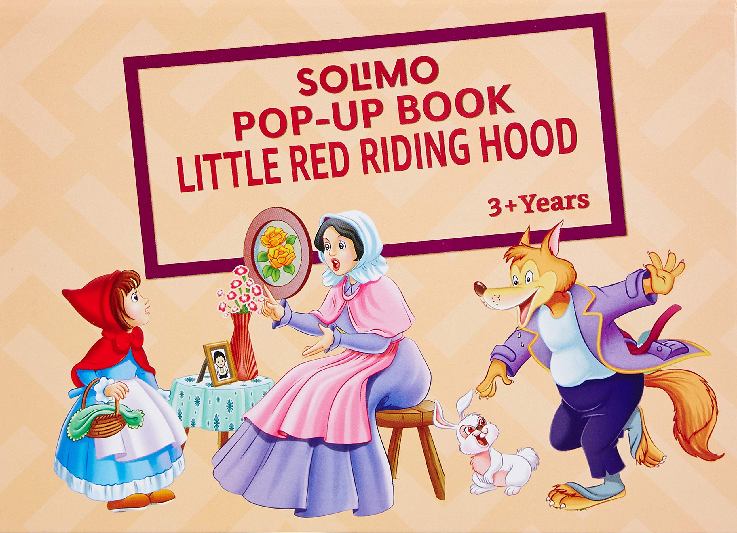 Amazon Brand  Solimo PopUp Board Book (Little Red Riding Hood)
