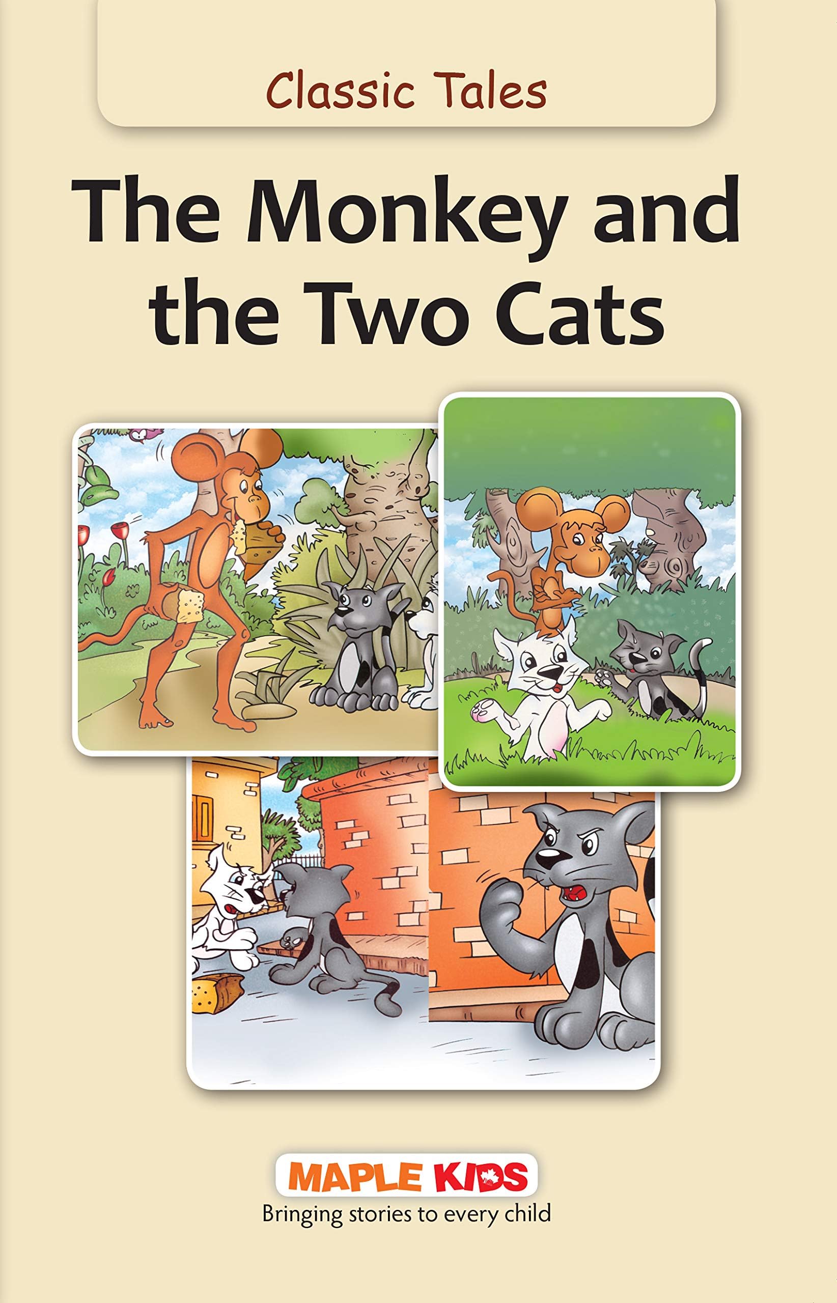 The Monkey And The Two Cats  Classic Tales