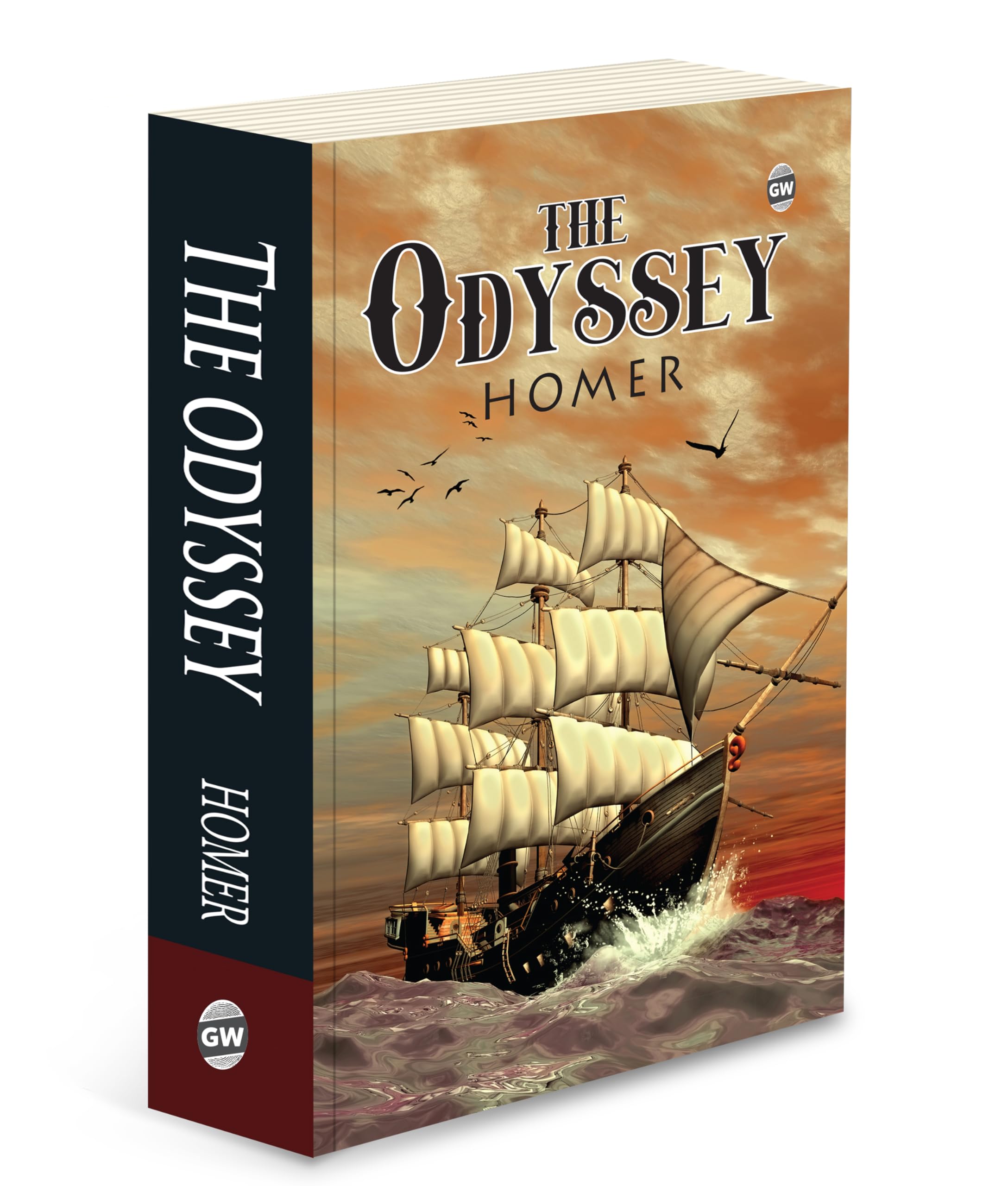 The Odyssey (Paperback) : Epic Greek Classic, MustRead Classic Novel, Mythology & Adventure by Homer