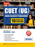 MTG NTA CUET (UG) 10 Practice Test Papers General Test (Section3) With Previous Years Solved Question Papers | Entrance Exam Pr