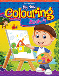 My New Colouring Book  4 | Fun Easy Colouring Book For Kids Ages 26 | Cute Whimsical Big Pictures With Colour Examples | Fun A