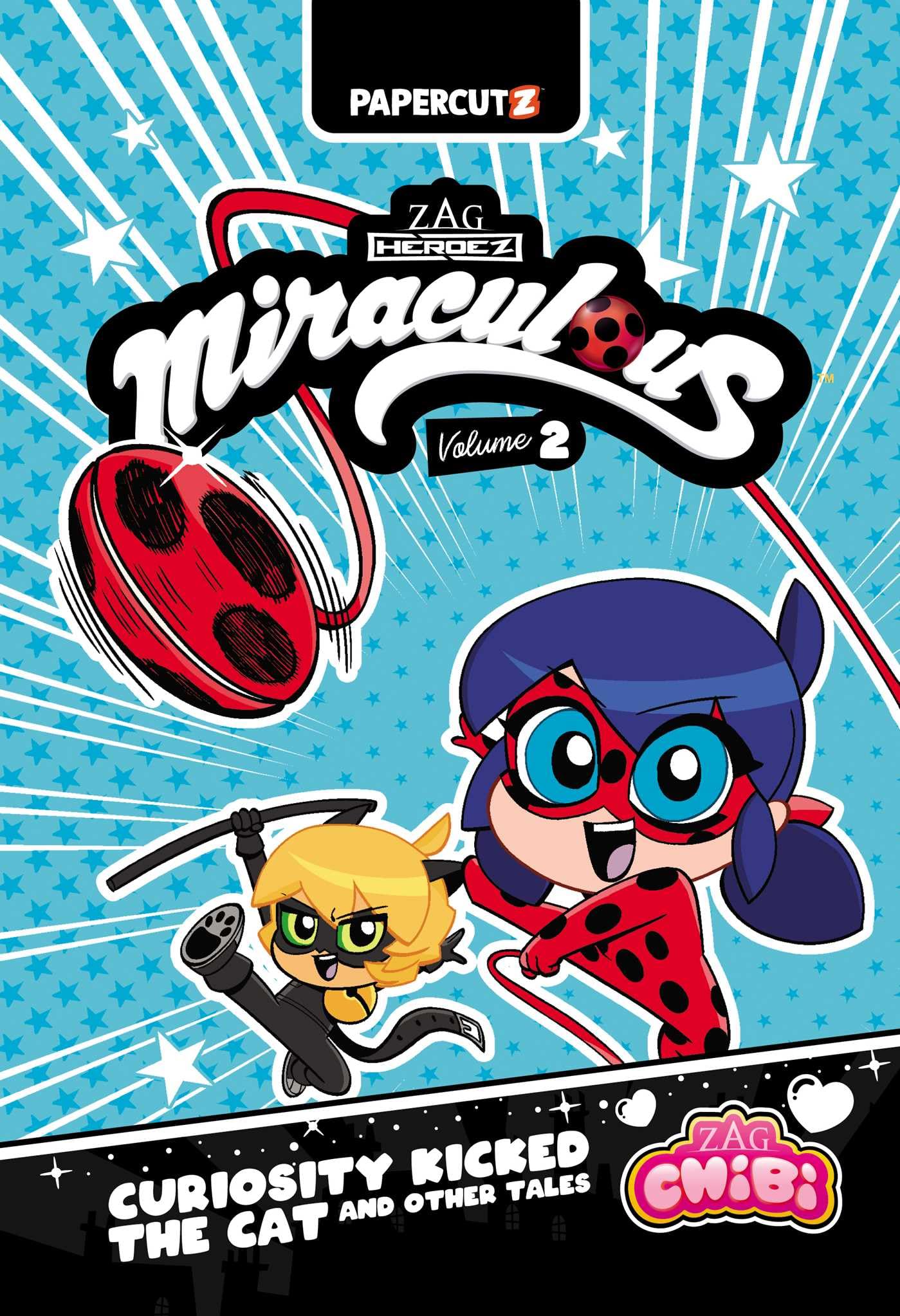 Miraculous Chibi 2: Curiosity Kicked the Cat and Other Tales: Volume 2 (Miraculous Ladybug Chibi, 2)