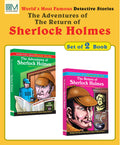 GOLDEN MINDS Worlds Most Famous Detective Stories (Set of 4 Books) for Kids  Classic Mystery Tales, Thrilling Adventures & Cr