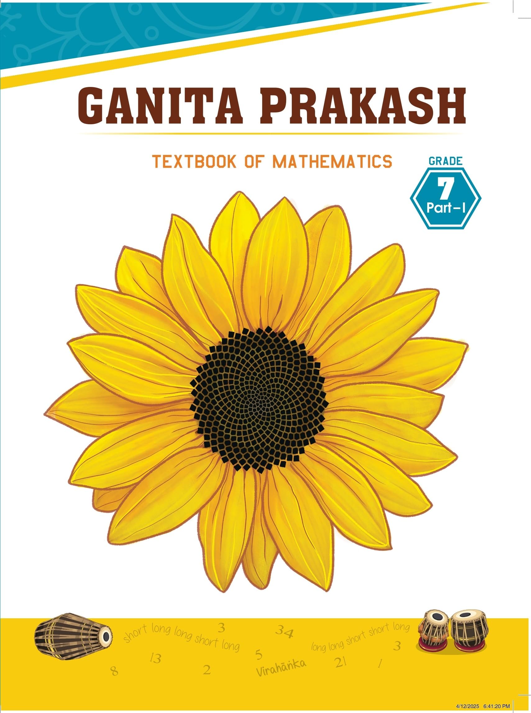 774 Ganita Prakash, Textbook Of Mathematics For Grade 7 (Edition First Edition)