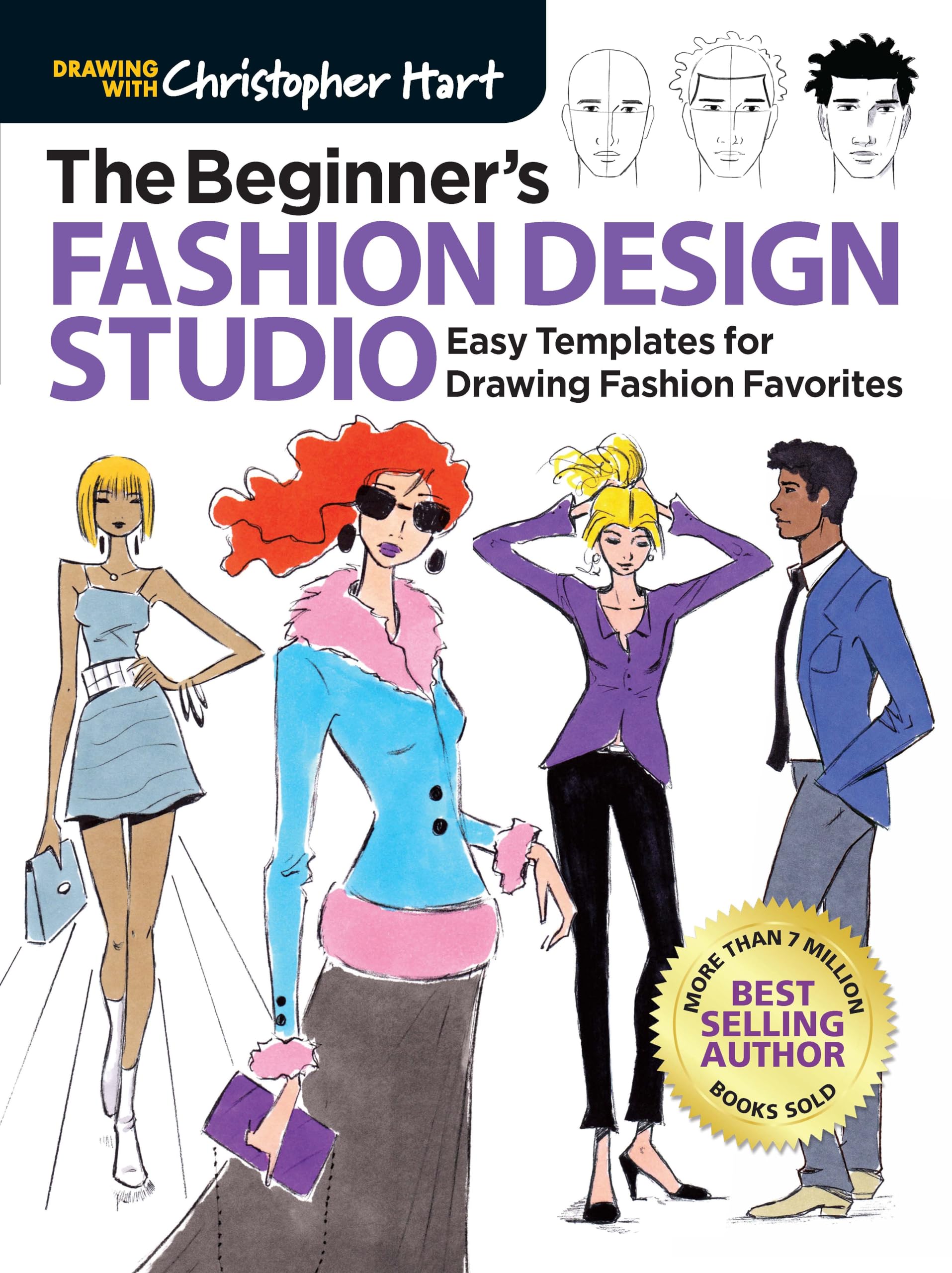The Beginners Fashion Design Studio: Easy Templates for Drawing Fashion Favorites
