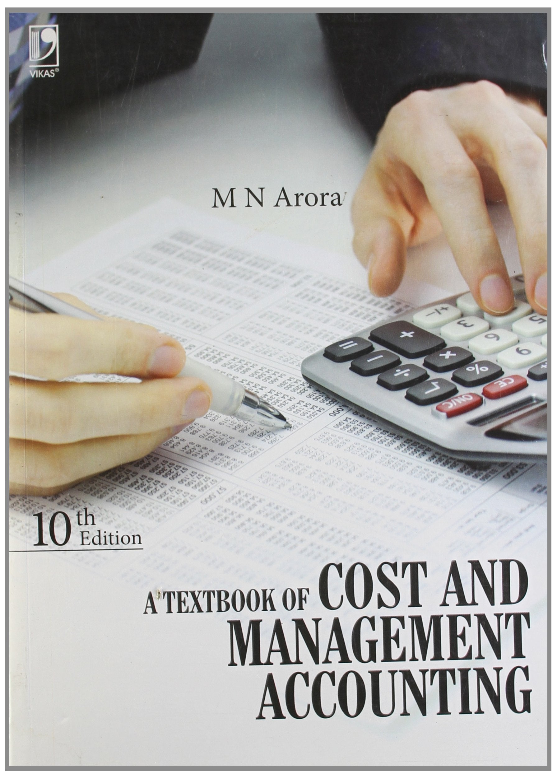 A Textbook Of Cost And Management Accounting